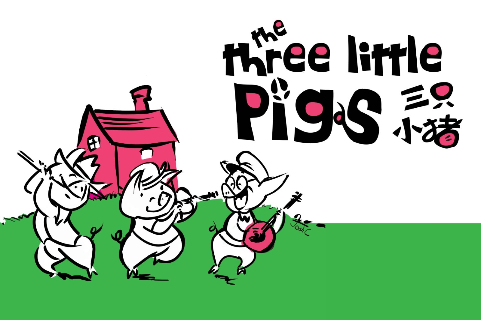 The Three Little Pigs 三只小猪